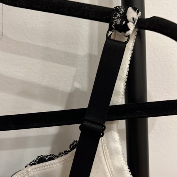 FREDERIKS CORSET Animal print blk lacy inserts women - Picture 4 of 11